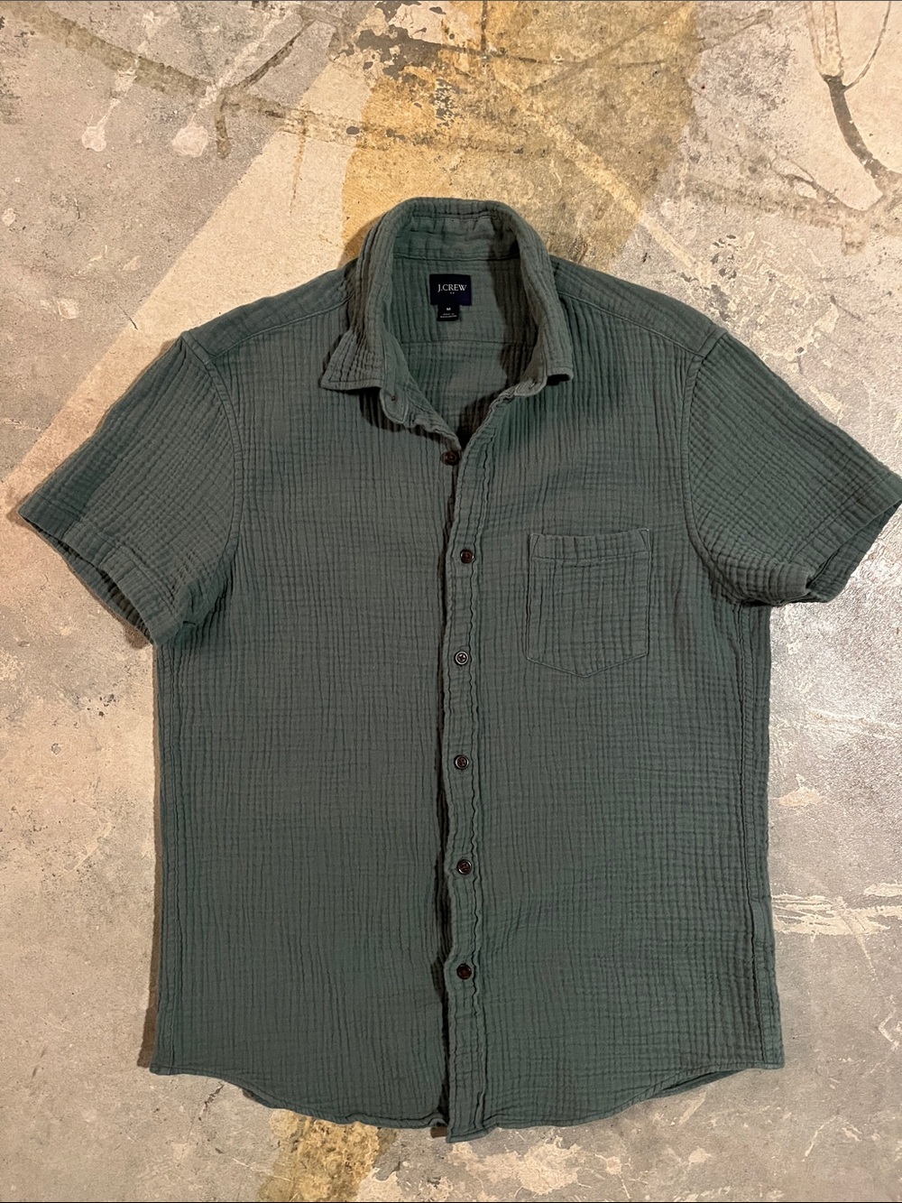 Medium J. Crew Men's Gauze Shirt